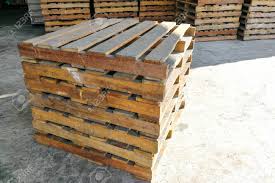 wooden pallets